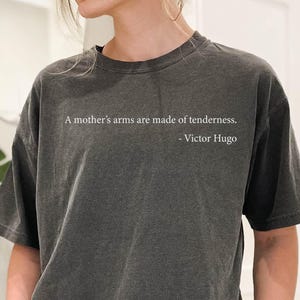 Custom Quote Shirt, Favorite Author Tshirt, Personalized Typewriter Shirt, Custom Saying Tee, Quotes for Mothers Shirt, Gift for Mama