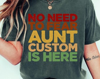 Personalized Aunt Shirt for Aunt Shirt With Name, Custom Gift for Aunt Pregnancy Announcement Reveal to Aunt Mother's Day Gift, Aunt Gifts