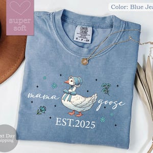 Mama Goose Shirt Silly Goose Shirt for Mom Tshirt Goose Family Shirt for Silly Goose Birthday Party Mom Shirt Homestead Mom Gift Goose Tee