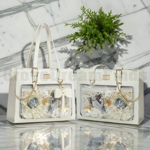 Retro Ita Bag Shoulder Bag, Anime Ita Crossbody Bag,Transparent Display Window,Window Bag,Pin Display Bag, Pin Wallet,Daily Ita Commuter Bag