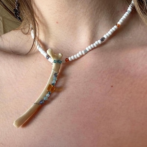 coyote rib necklace