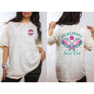 Pickleball Social Club Shirt - Casual Sports Tee for Players & Fans, Perfect Gift for Pickleball Enthusiasts