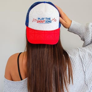 Play the Shout Song, Buffalo Football Fan Hat, Sunday Funday, Josh Allen, Highmark, Ralph Wilson