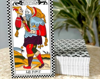 Tarot De Paris – Restored 1650 Tarot Deck, Marseille Card Set - Etsy
