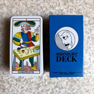 Jeu de minuit - 78 cartes Tarot de Marseille