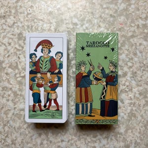 Tarocco Mezzanotte - Mazzo di tarocchi stile bolognese da 78+4 carte