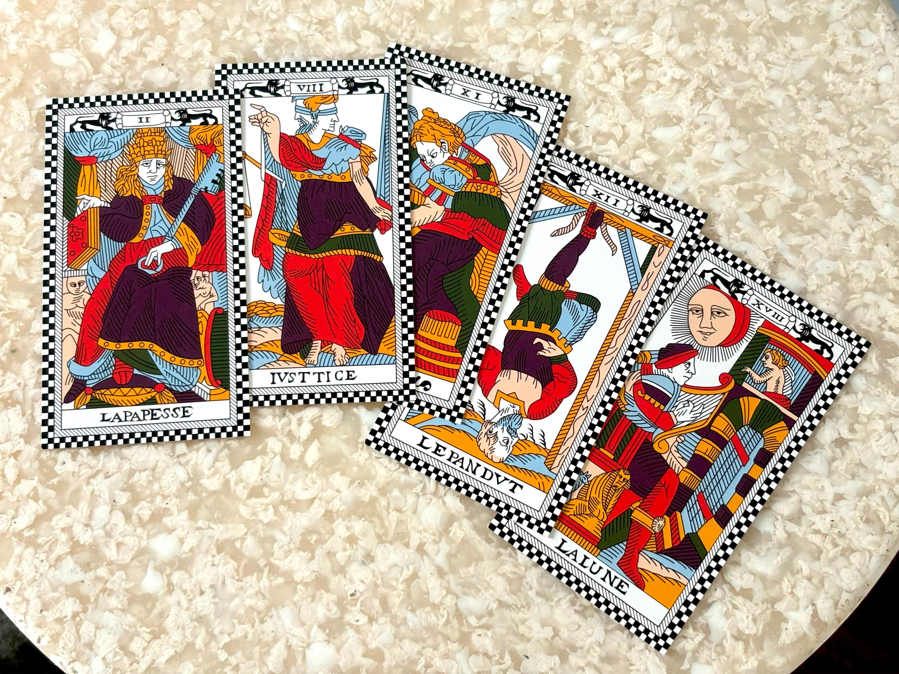 Tarot De Paris – Restored 1650 Tarot Deck, Marseille Card Set - Etsy