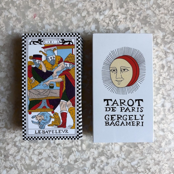 トランプ TAROT DE PARIS Tarot De Paris – Restored 1650 Tarot Deck, Marseille Card Set - Etsy