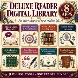 Deluxe Reader Digital Library — 8 app di lettura in un unico pacchetto (download digitale)