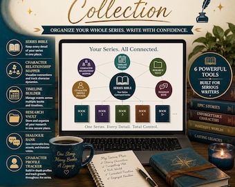 Collection d'auteurs de séries pour écrivains de fiction | Séries bibliques, relations entre les personnages, chronologie, coffre-fort de recherche et outils d'écriture
