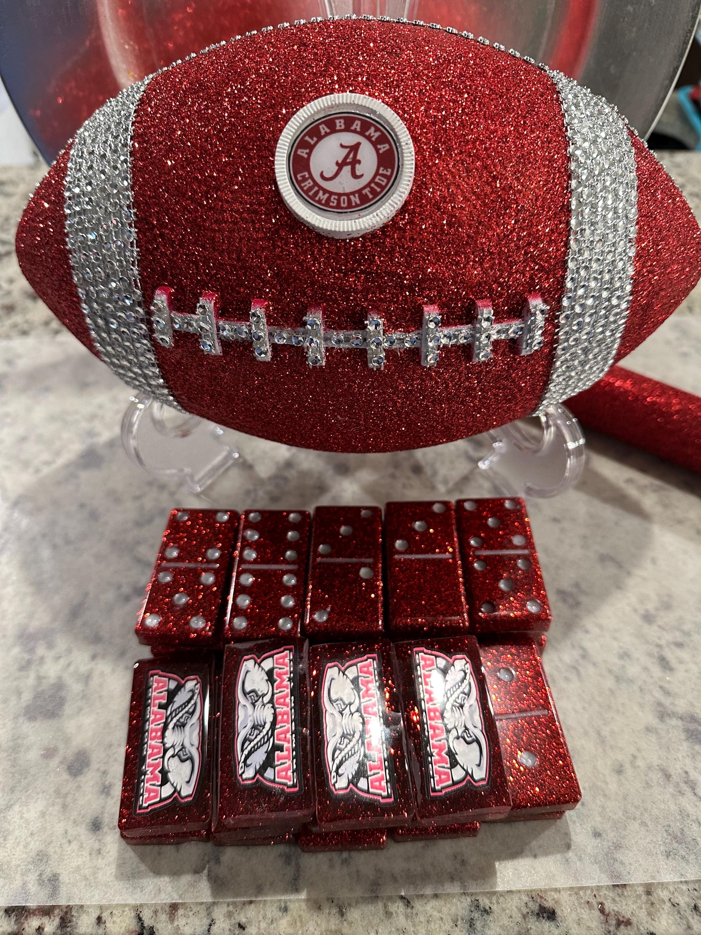 Resin Domino Bling out with your favorite team.