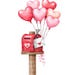Valentine Mailbox Clipart Bundle | Printable Watercolor JPG Images ...