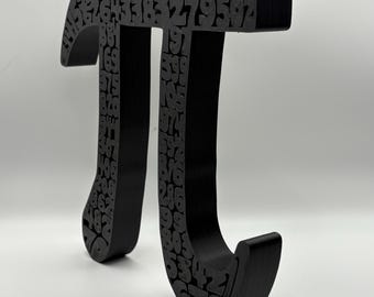 Mathematical Pi Symbol Decoration | First 100 Digits of Pi