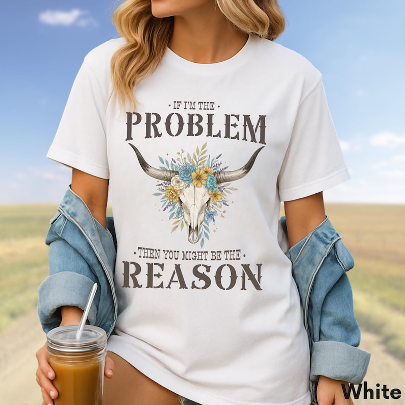 This Western T-Shirt with Floral Skull features a vintage graphic design that’s perfect for country concert fans and retro festival lovers. The soft Comfort Colors fabric makes it a comfy summer top and a stylish gift idea for any cowgirl or vintage tee enthusiast looking for a bold western outfit.