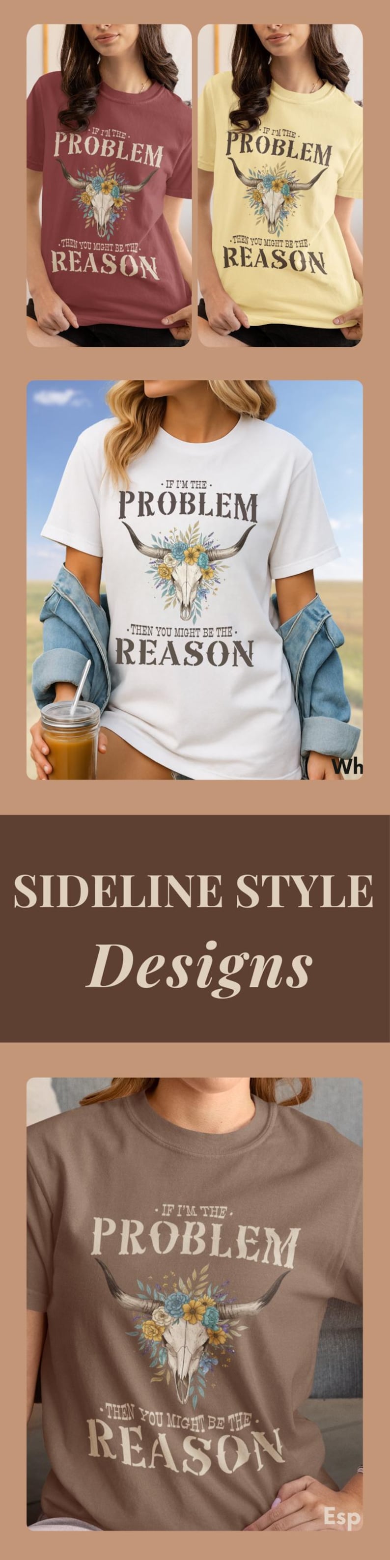 Perfect for retro festival lovers, this Western T-Shirt with Floral Skull is made from soft Comfort Colors fabric for all-day comfort. Whether for a country concert or as a vintage graphic tee gift idea, it’s a stylish pick for cowgirls, country music fans, and western fashion enthusiasts.