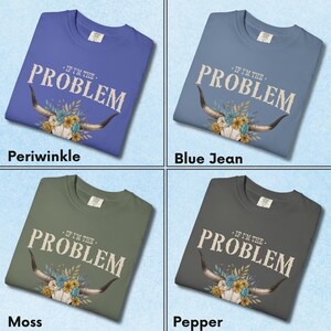 A must-have for country music fans, this Western T-Shirt with Floral Skull adds a vintage twist to any festival outfit. Soft Comfort Colors material makes it a comfy choice for summer, and its retro graphic makes it a top pick for rodeo lovers, vintage tee collectors, and edgy western fashion enthusiasts.