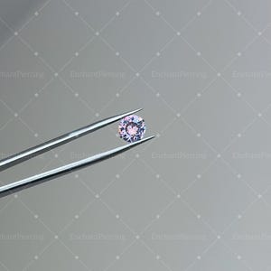Implant Grade Titanium F136 Swarovski Internally Threaded Flat Back Screw Labret Cartilage Tragus Piercing Ear Stud Violet Reverie 8.4mm