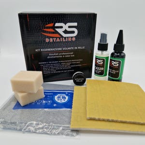 Lederen stuurwiel restauratieset Lederen stuurwiel reparatieset Auto-interieur Lederen vernieuwing Autokit Autostuurwiel