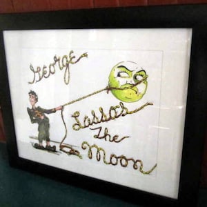 George Lassos Mond-Reproduktion-Kunstdruck - Weihnachts-Geschenk Bild 1