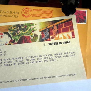 Telegrama de Natal / Santagram Personalizado