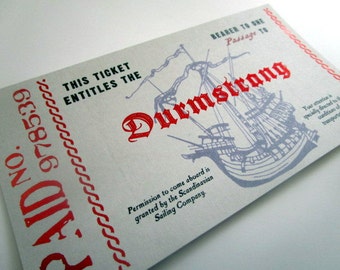 Scandianvian School Boat Ticket