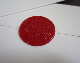 10 Vampire Family Crest Red Wax Seals