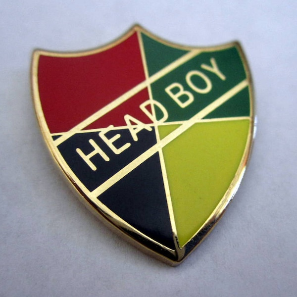 School Head Boy or Head Girl Badge / 1" Pin