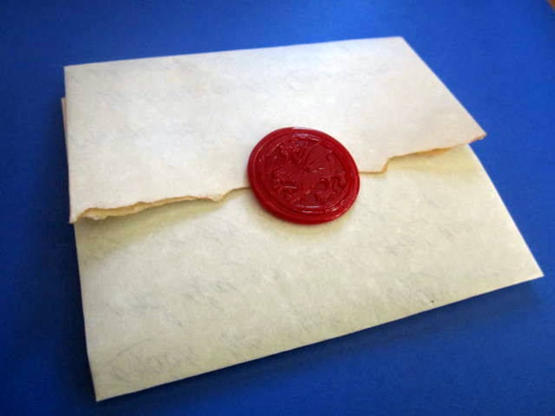 Dracula's Letter to Jonathan Harker Replica Prop Personalized image 3