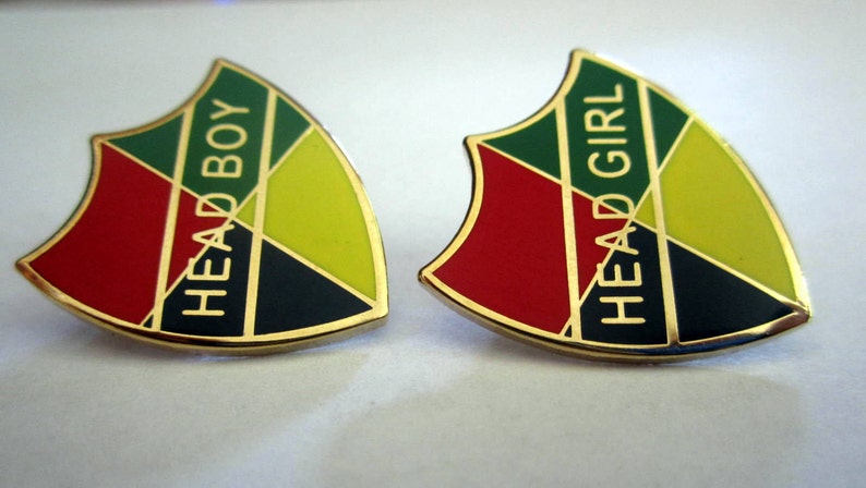 School Head Boy or Head Girl Badge / 1 Pin image 3