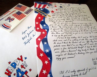 Letter from Uncle Sam Postmarked from Independence Personalized