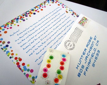 Birthday Letter from any Comfort Character