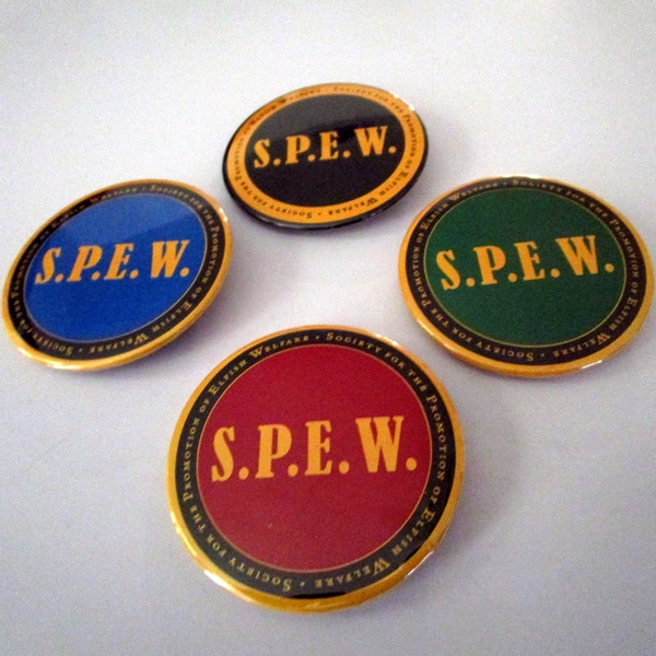 SPEW Button / 2.25" Pin