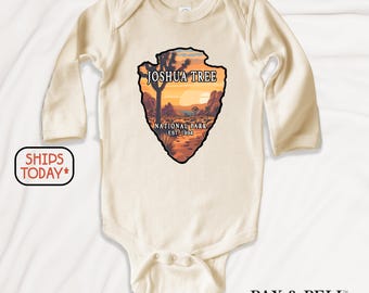 Joshua Tree Baby Onesie: Desert Landscape Bodysuit ( N75550 )