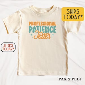 Professional Patients Tester Kids T-Shirt, Funny Toddler Graphic Tee, Gift for Boys & Girls ( E49800 )