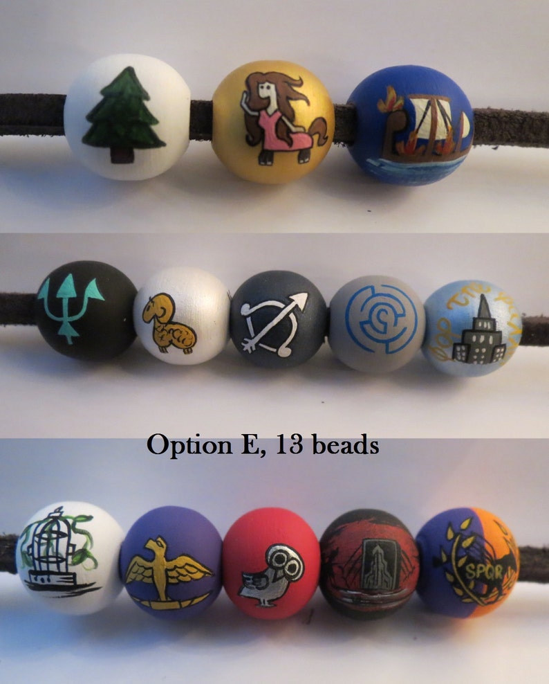 Percy Jackson camp half blood loose beads only all versions Etsy