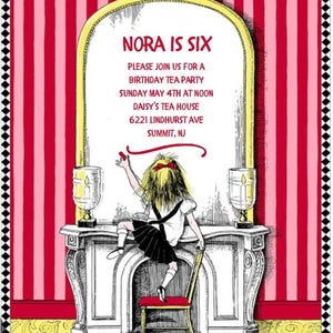 Eloise at the Plaza Birthday Party Invitation