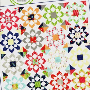 Thimble Blossoms - Camille Roskelly - Fireworks Quilt pattern #155 chart - NEW