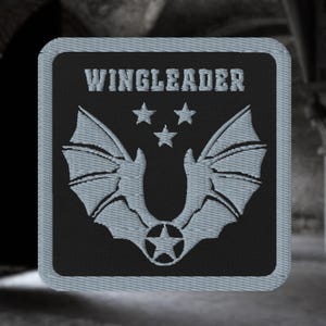 Toppa termoadesiva WINGLEADER / Merchandising della Quarta Ala