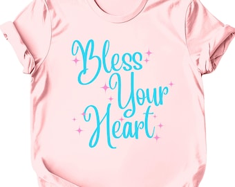 Bless Your Heart T-Shirt: Southern Graphic Tee, Country Charm