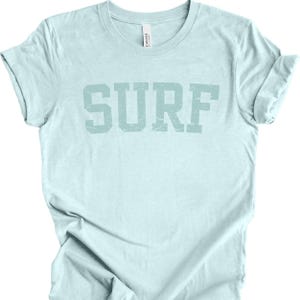 Surf Vibes Unisex Jersey Tee, Perfect for Beach Days, Casual Outfits, Gifts for Surfers, Summer Fun, Relaxed Style, Ocean Lover