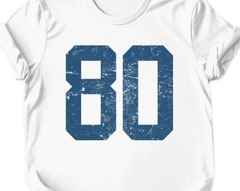 Retro 80 Unisex Tee: Vintage Style 45th Birthday Shirt