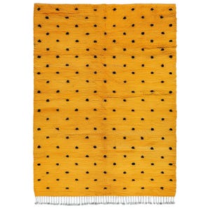 Moroccan Rug, Orange Moroccan Rug, Orange Boujaad Rug, Orange Beni Mrirt Rug, Orange Custom Rug, Area Rug, Moroccan Living Room Rug,Moss Rug