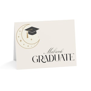 Cartão de felicitações de formatura da Mabrook, Comemore conquistas, Celebração de formatura, Cartões para amigos, Formatura islâmica