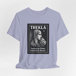 Thekla &#39;Touched by Flame&#39; T-Shirt: Women empowerment, Queer Lesbian Pride Apparel Sizes XS-4XL