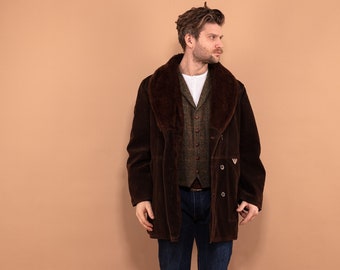 Manteau imitation peau sale