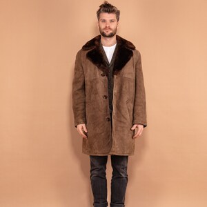 Mens suede peacoat hotsell
