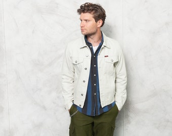 lee cooper button down jacket mens