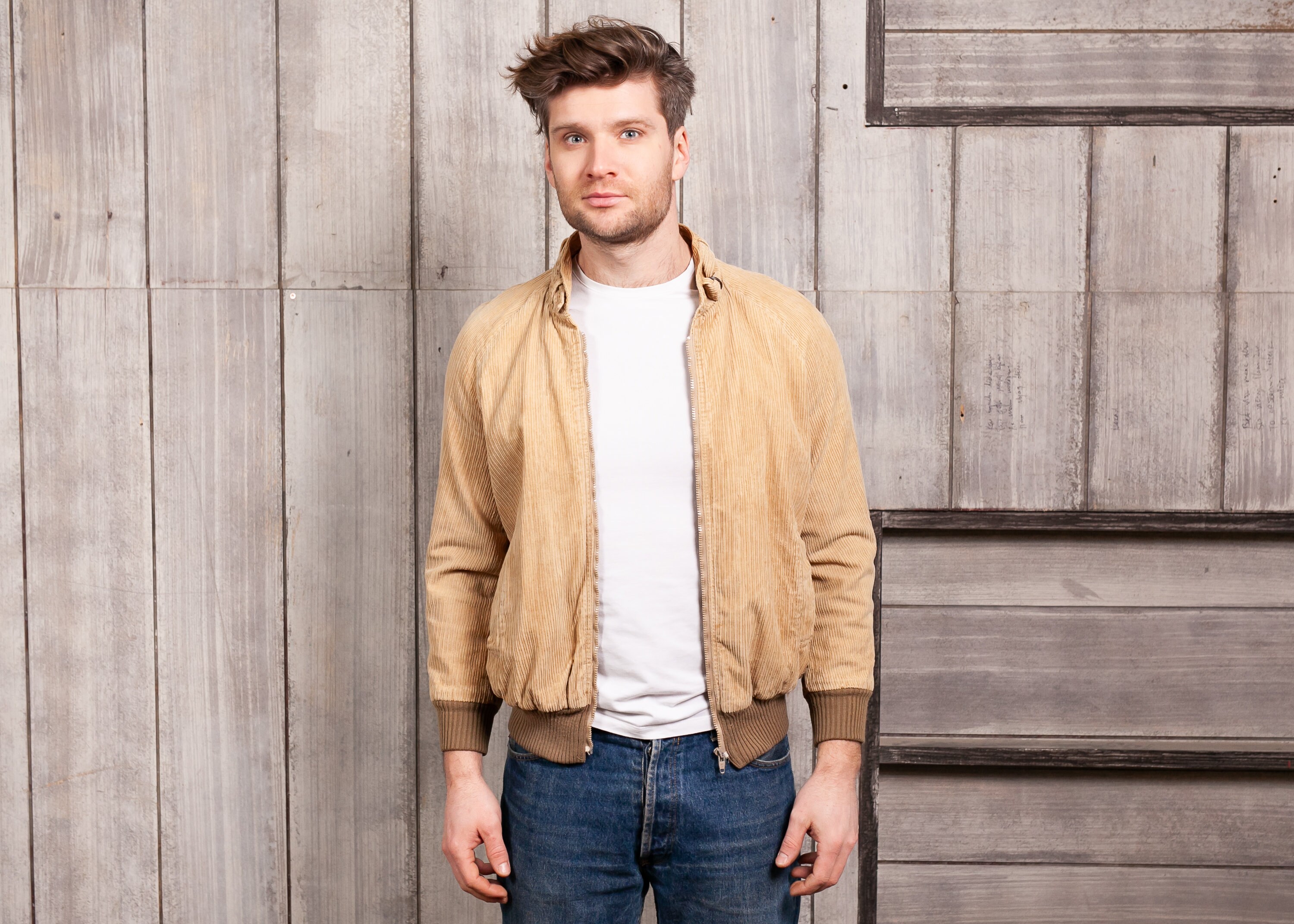 corduroy aviator jacket
