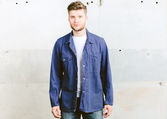 denim work jacket mens
