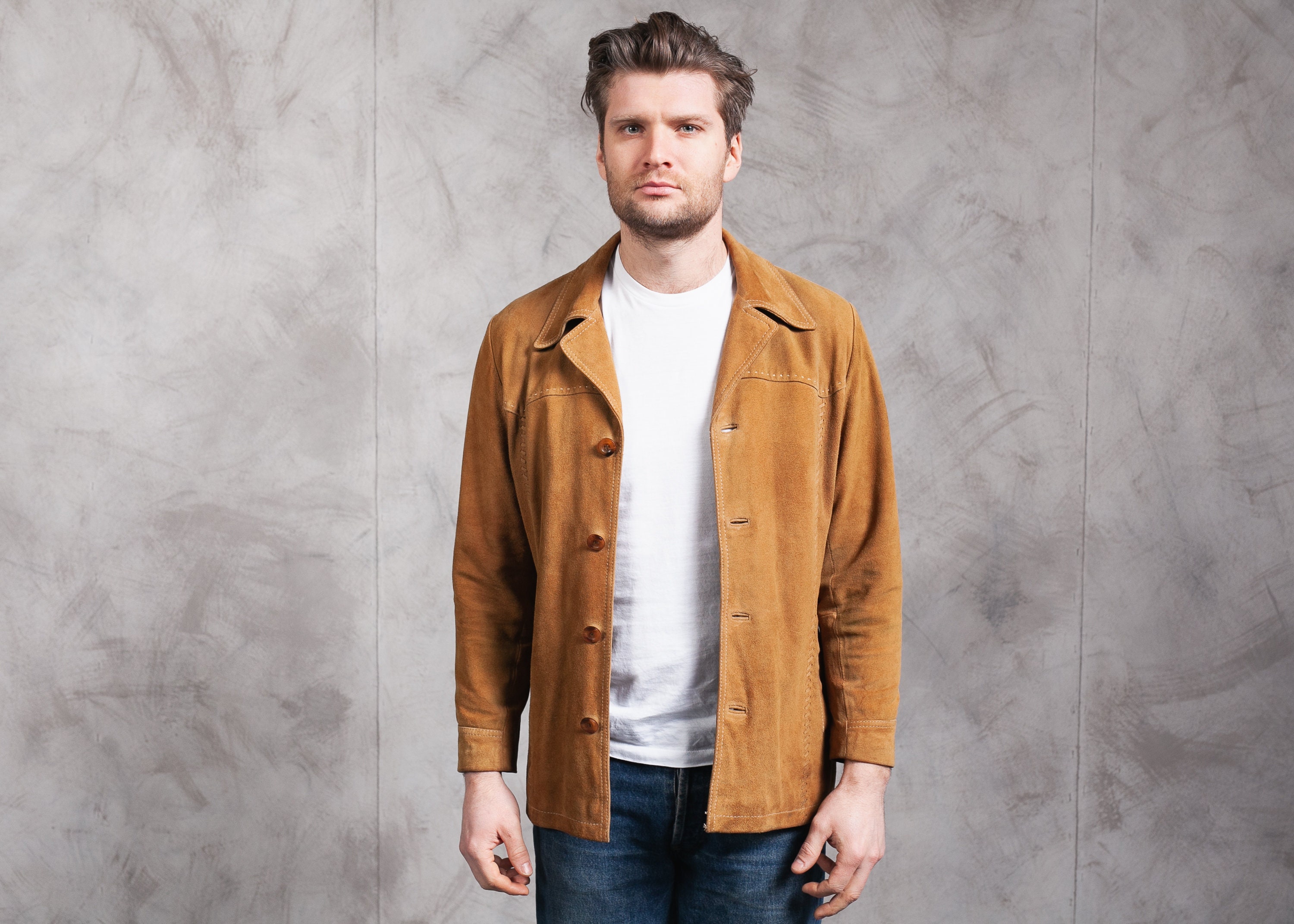 70s suede jacket